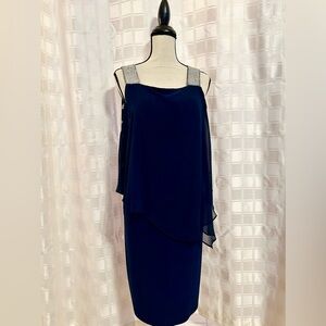 Dressbarn Navy cocktail dress